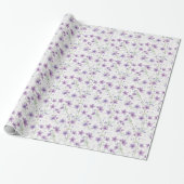 Papier Cadeau Lilac pourpre (Déroulé)