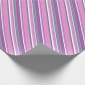 Papier Cadeau Lilac rayures (Coin)