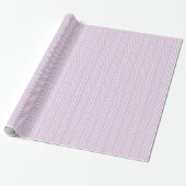 Papier Cadeau Lilac Violet et Blancs (Déroulé)