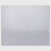 Papier Cadeau Lilac Violet Pailleté Faux  (Plat)