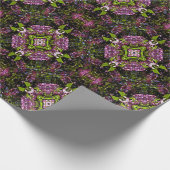 Papier Cadeau Lilas sur le mur... (Coin)