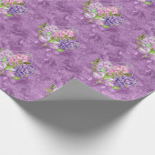 Papier Cadeau Lilas violets (Coin)