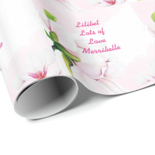 Papier Cadeau Lilibet Nommé Enveloppe Cadeau - divers designs