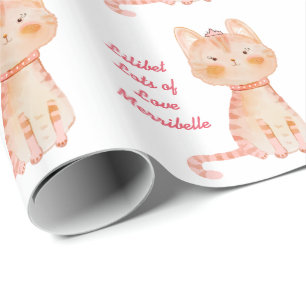 Papier Cadeau Lilibet Nommé Enveloppe Cadeau - divers designs