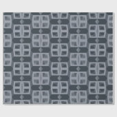 Papier Cadeau L'illusion cubique (Plat)