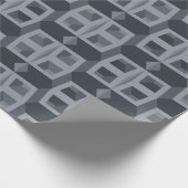 Papier Cadeau L'illusion cubique (Coin)