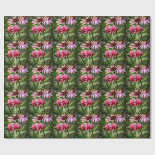 Papier Cadeau Lily  (Plat)