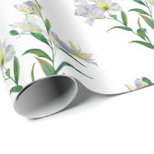 Papier Cadeau Lily (Coin rond)