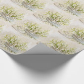 Papier Cadeau Lily De La Vallée (Coin)
