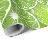 Papier Cadeau Lime pop (Coin rond)