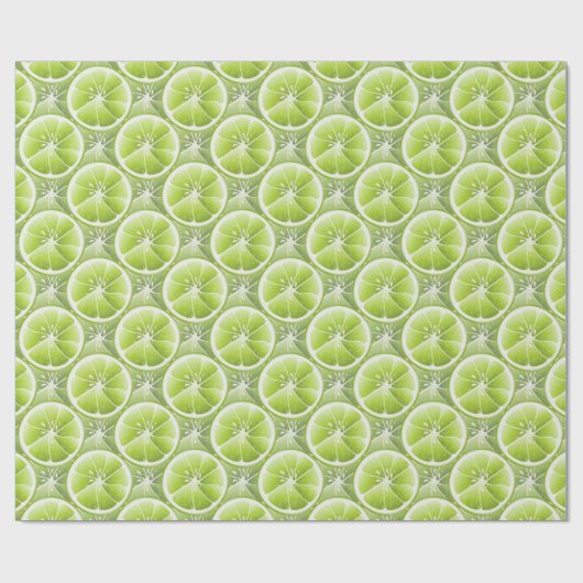 Papier Cadeau Lime verte (Plat)