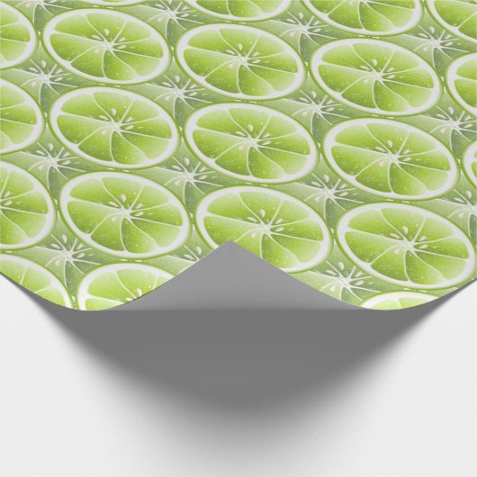 Papier Cadeau Lime verte (Coin)