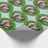 Papier Cadeau Limier Howliday heureux (Coin)