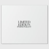 Papier Cadeau Limited Edition Personality Corporate Gift Wrap (Plat)