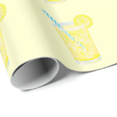 Papier Cadeau Limonade (Coin rond)