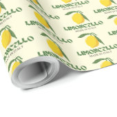Papier Cadeau Limoncello (Coin rond)