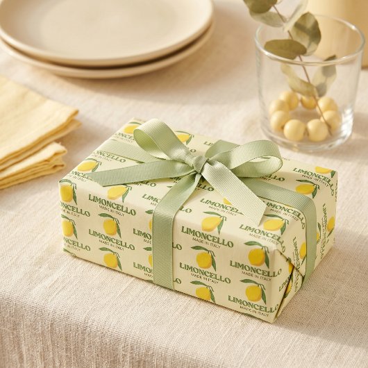 Papier Cadeau Limoncello