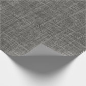 Papier Cadeau Lin gris foncé (Coin)