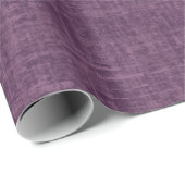 Papier Cadeau Lin Lilas Magenta Foncé (Coin rond)