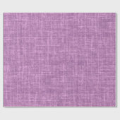 Papier Cadeau Lin purpre Orchidée (Plat)