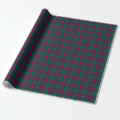 Papier Cadeau Lindsay Clan Tartan (Déroulé)