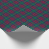 Papier Cadeau Lindsay Clan Tartan (Coin)