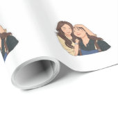 Papier Cadeau LinDy (GL pair) (Coin rond)
