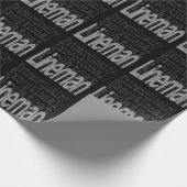 Papier Cadeau Lineman Extraordinaire (Coin)