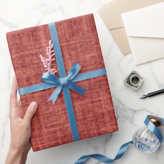 Papier Cadeau Linge Rouge (Cadeaux)