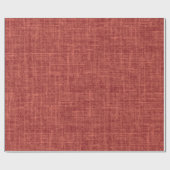 Papier Cadeau Linge Rouge (Plat)
