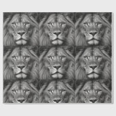 Papier Cadeau Lion (Plat)
