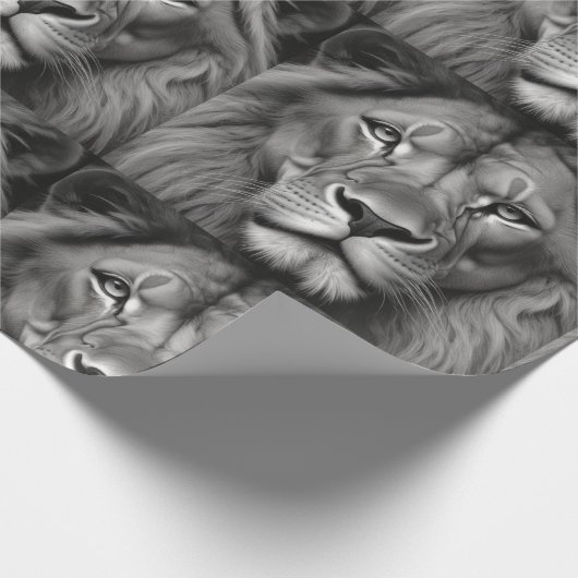 Papier Cadeau Lion (Coin)