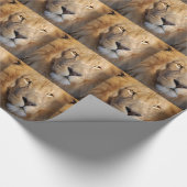 Papier Cadeau Lion (Coin)