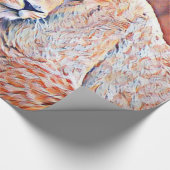 Papier Cadeau lion d'aquarell (Coin)