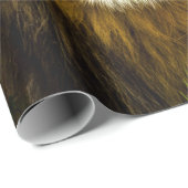 PAPIER CADEAU LION KING DANS LA JUNGLE (Coin rond)