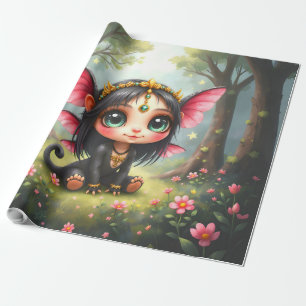 Papier Cadeau Liora – Gardienne des Petites Étoiles.