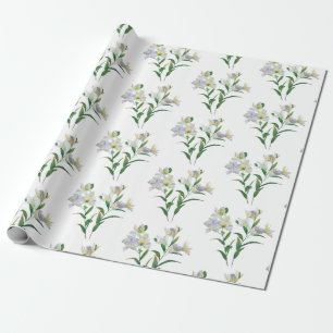 Papier Cadeau Lis