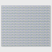 Papier Cadeau Lis Art nouveau (Plat)