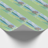 Papier Cadeau Lis dans le lac (Coin)