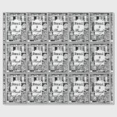 Papier Cadeau Lisez un livre (Plat)