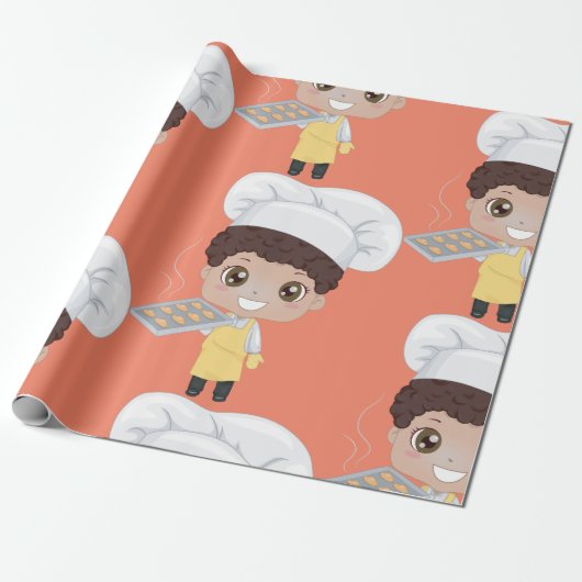 Papier Cadeau Little Baker (Déroulé)