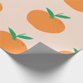 Papier Cadeau Little Cutie Orange (Coin)