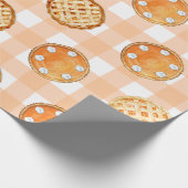 Papier Cadeau Little Cutie Pie Gingham Baby Shower (Coin)