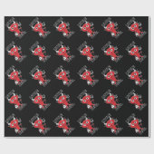 Papier Cadeau Little Devil - Papier à enveloppement brillant, 30 (Plat)