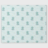 Papier Cadeau Little Dragon (Plat)