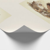 Papier Cadeau Little Drummer Boy Black Nativity Wrapping Paper 1 (Coin)