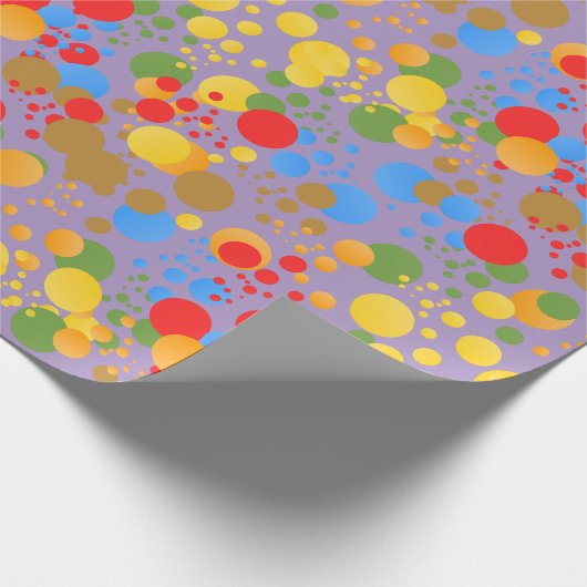 Papier Cadeau Little Party Monster and confetti Anniversaire Par (Coin)