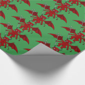 Papier Cadeau Little Red Devils Thunder_Cove (Coin)