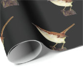 Papier Cadeau Little Wren (Coin rond)