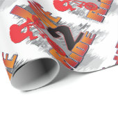 PAPIER CADEAU LIVE-2-RIDE-BMX (Coin rond)